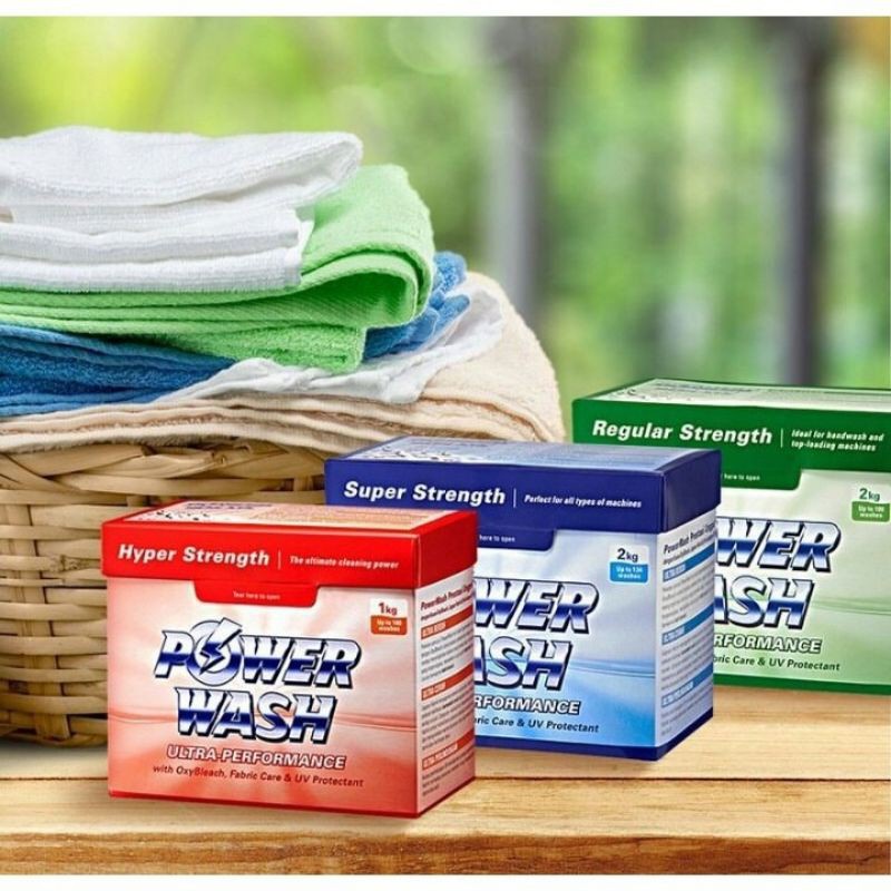Cosway Powerwash Powermax Powder Detergent 1kg Shopee Philippines