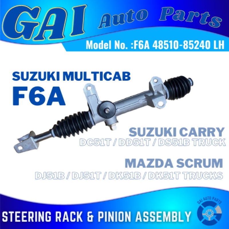 SUZUKI Multicab F6A (4851085240 LH) Steering Rack & Pinion for Suzuki