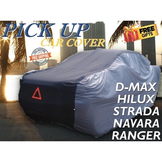 WATER REPELLANT CAR COVER PICK UP TYPE RANGER/HILUX/NAVARA/DMAX/STRADA ...