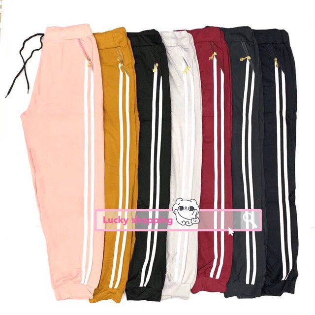 100Cotton Jogger Pants Unisex(2533) Shopee Philippines