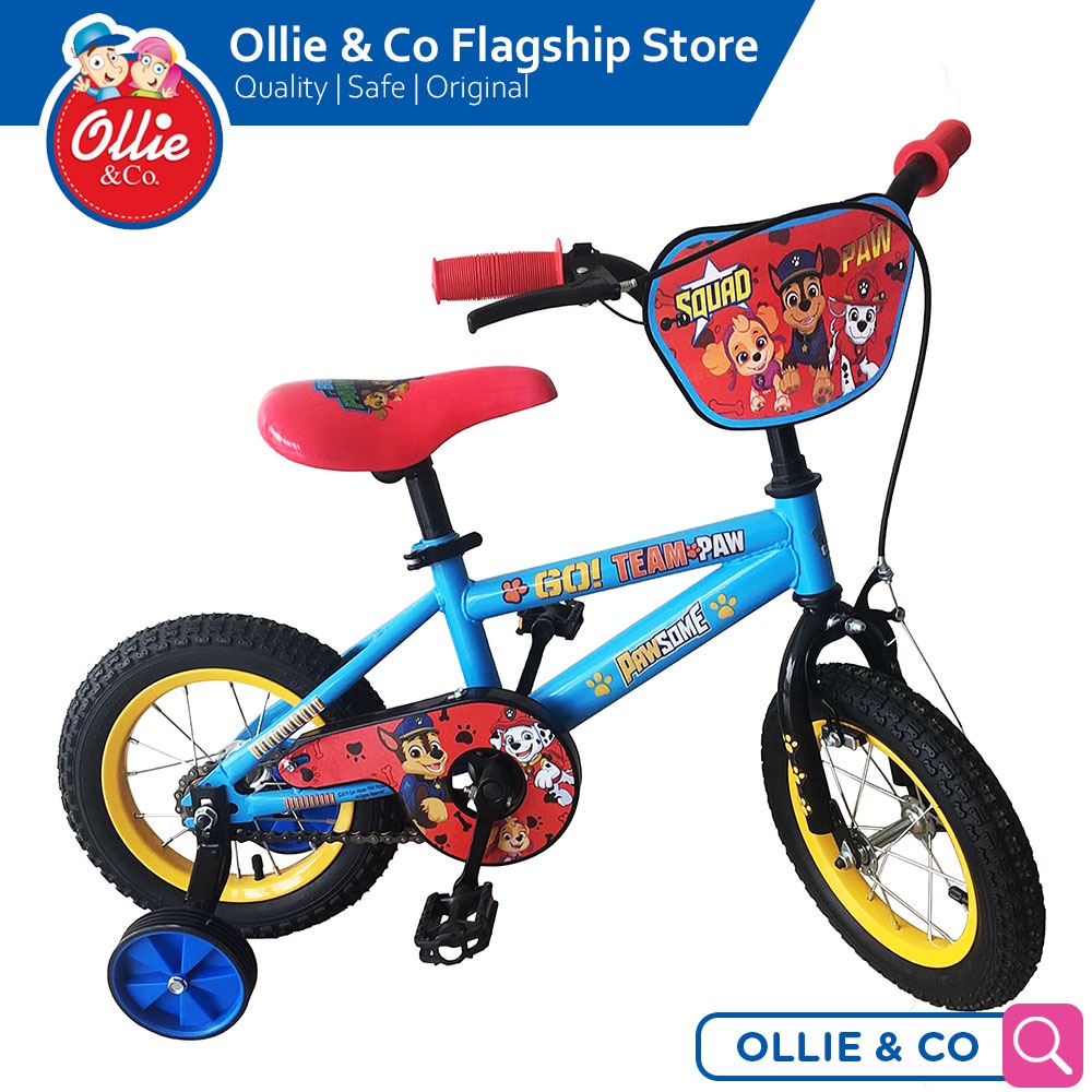 Paw patrol bike 3 year old sale