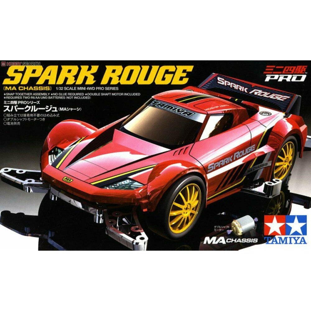 Tamiya Spark Rouge (MA Chassis) (Mini 4WD) | Shopee Philippines
