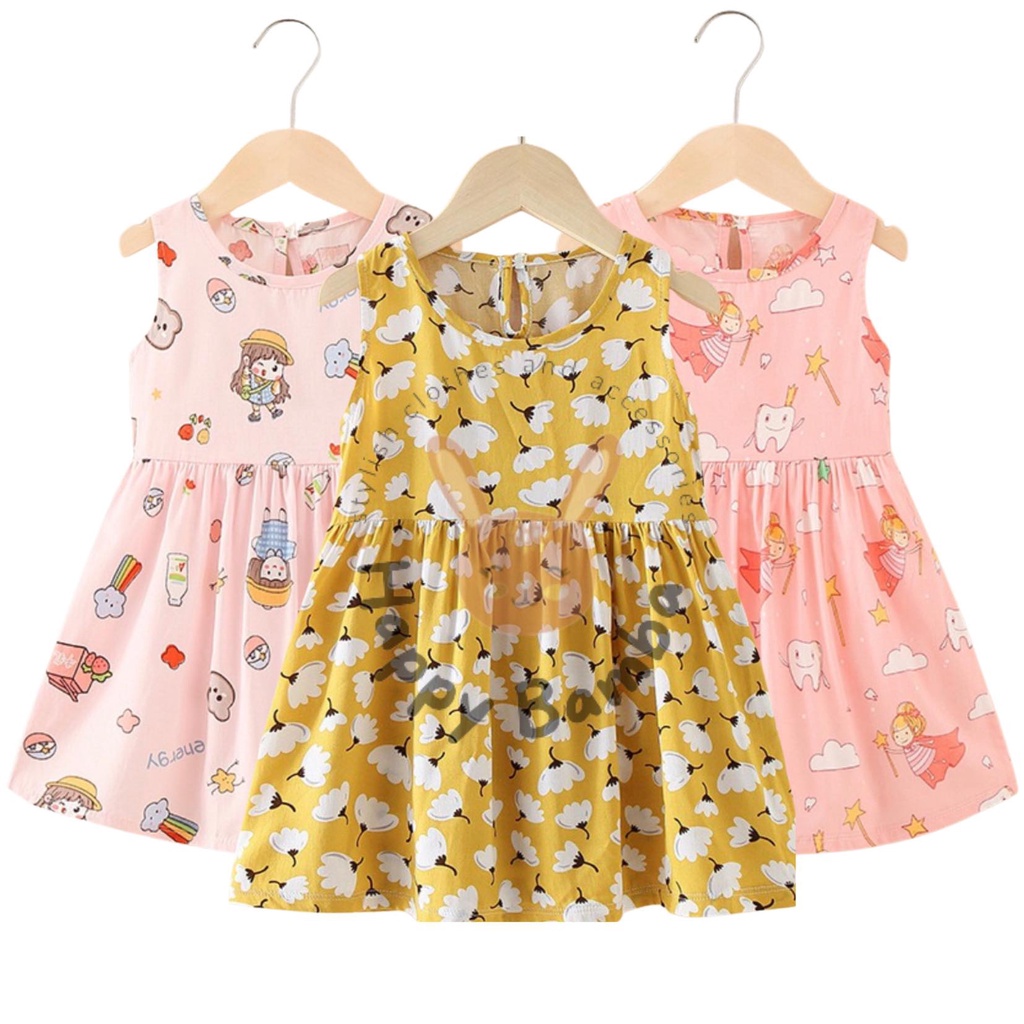 Bamba Dress kids Sweet Girls Dress (1-4 yrs old) Sleeveless Elegant ...