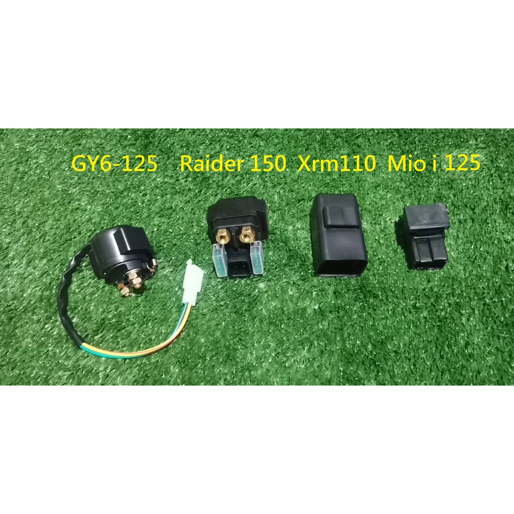 Motorcycle Starter Relay (Xrm110/Mio i 125/GY6125/Raider 150/CT100