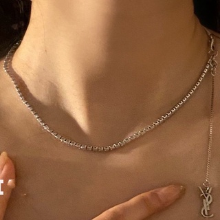 Ysl diamond sale chain