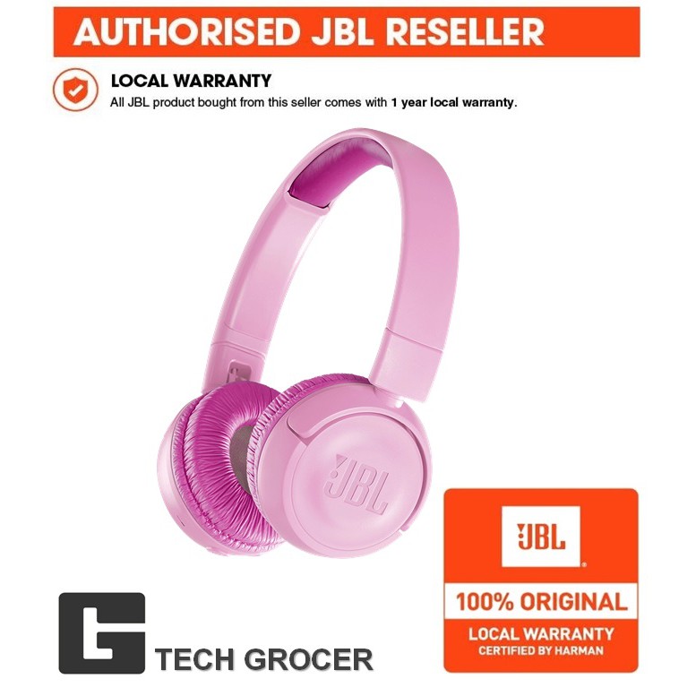 Jbl jr300bt pink hot sale