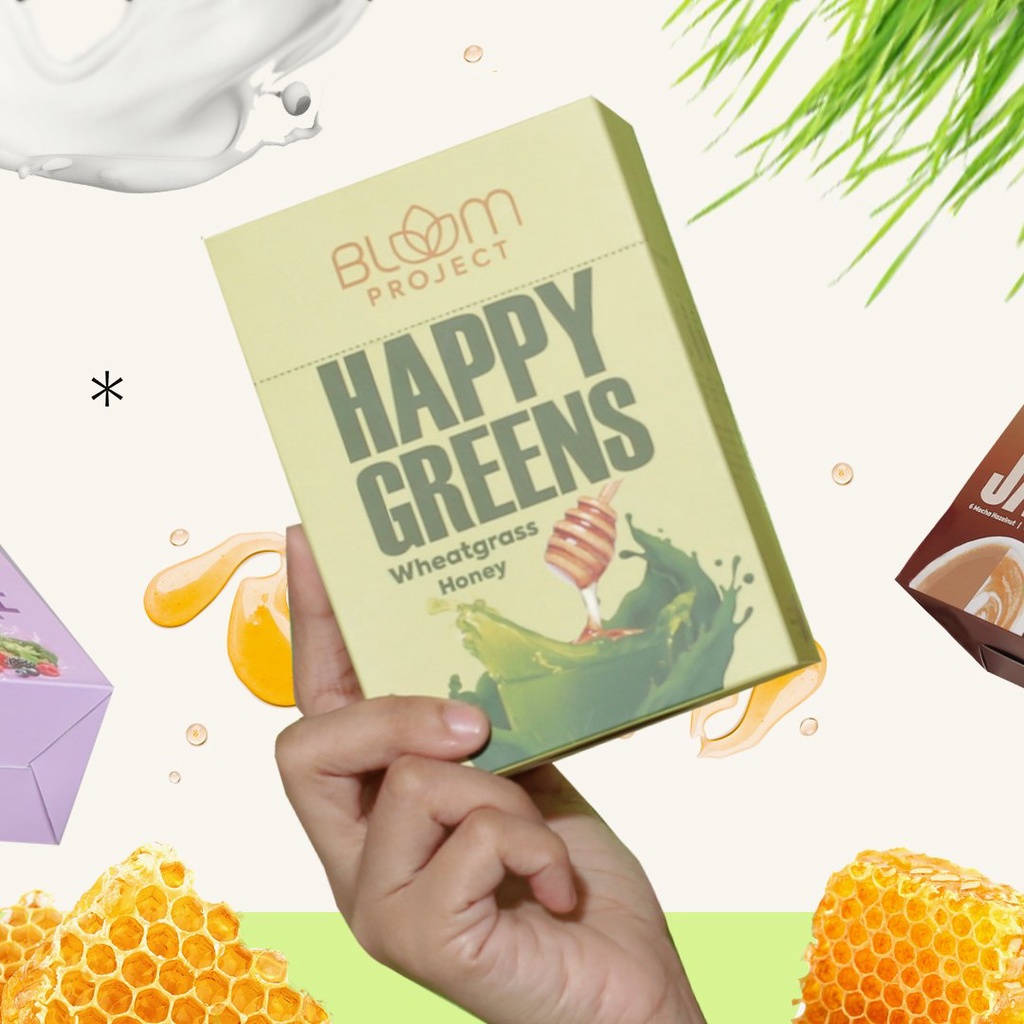 The Bloom Project Happy Greens Super Foodie Cuppa Java LEGIT