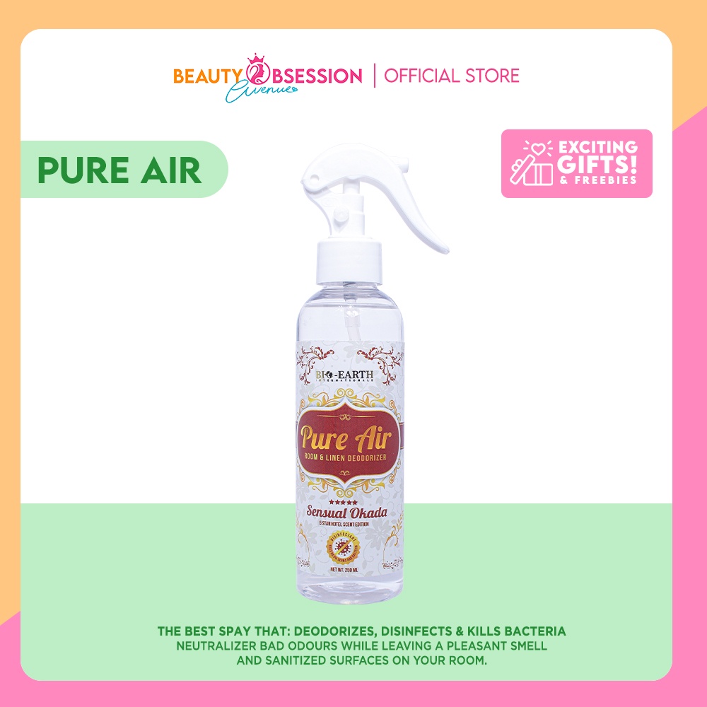Bio Earth Pure Air Room And Linen Spray By Sensual Okada | Shopee ...