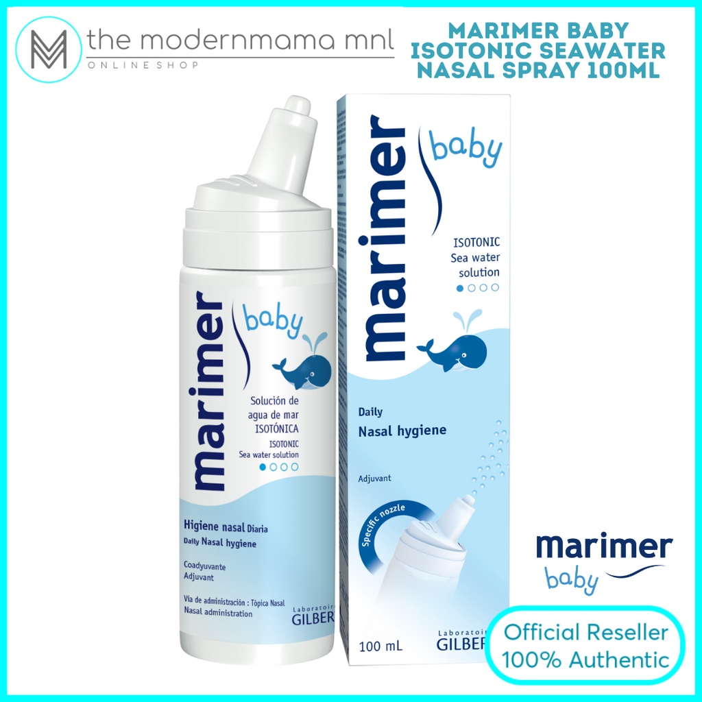 Marimer Baby Isotonic Seawater Nasal Spray 100ml Shopee Philippines