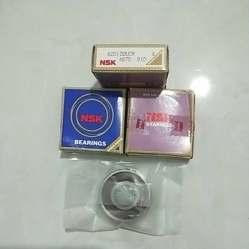 Bearing 6201DDU NSK Japan 6201 DDUCM Rubber Cap | Shopee Philippines