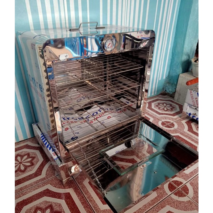 4 layers gas type oven pure stainless with 4 removable grills Shopee Philippines