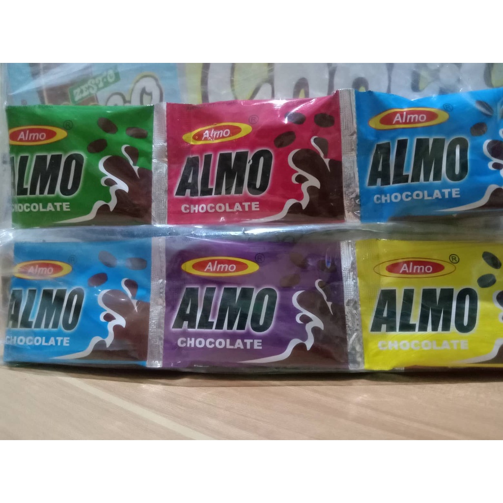 Almo Chocolate Candy 3 packs (36 pcs) | Shopee Philippines