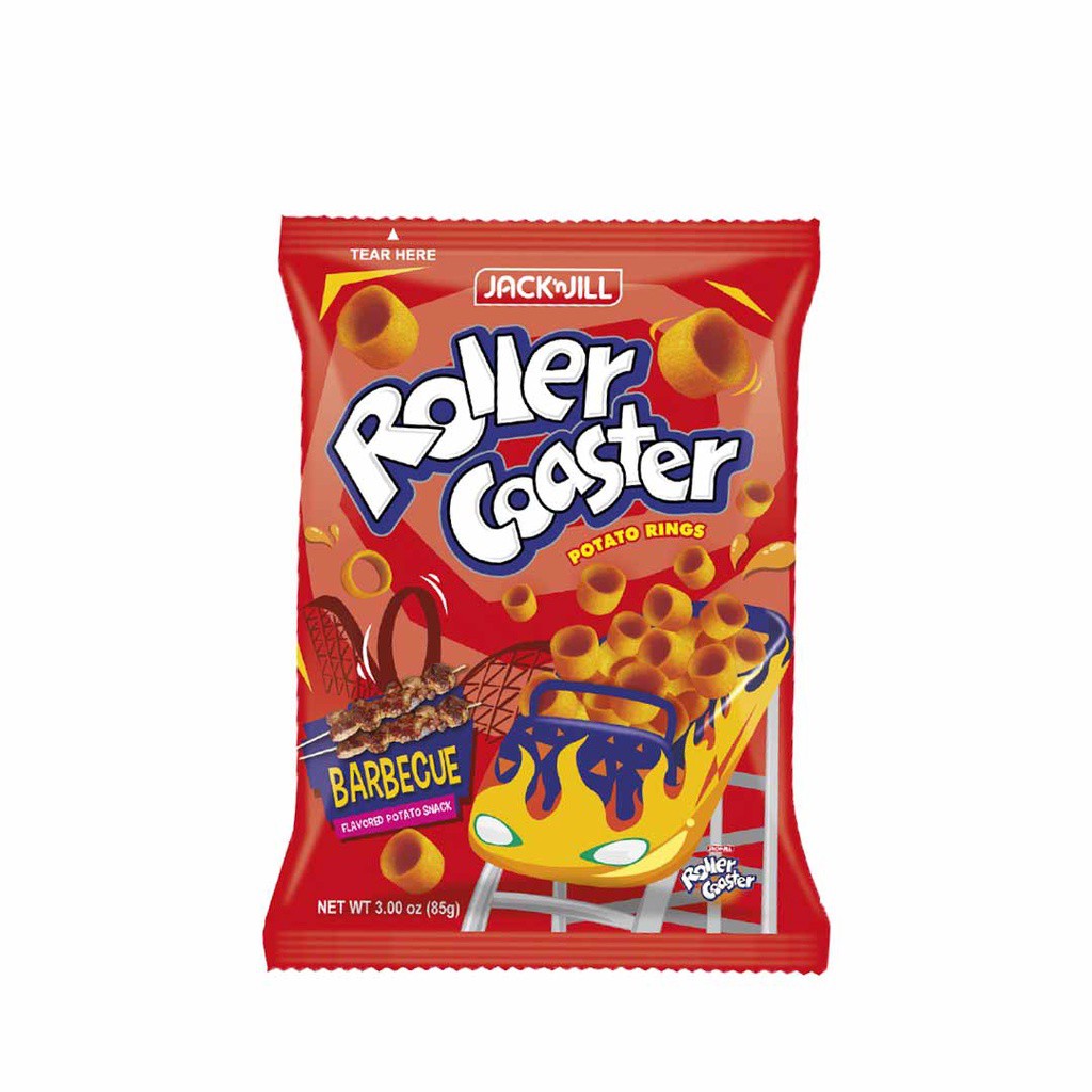 Jack 'n Jill Roller Coaster Barbecue 85g Shopee Philippines
