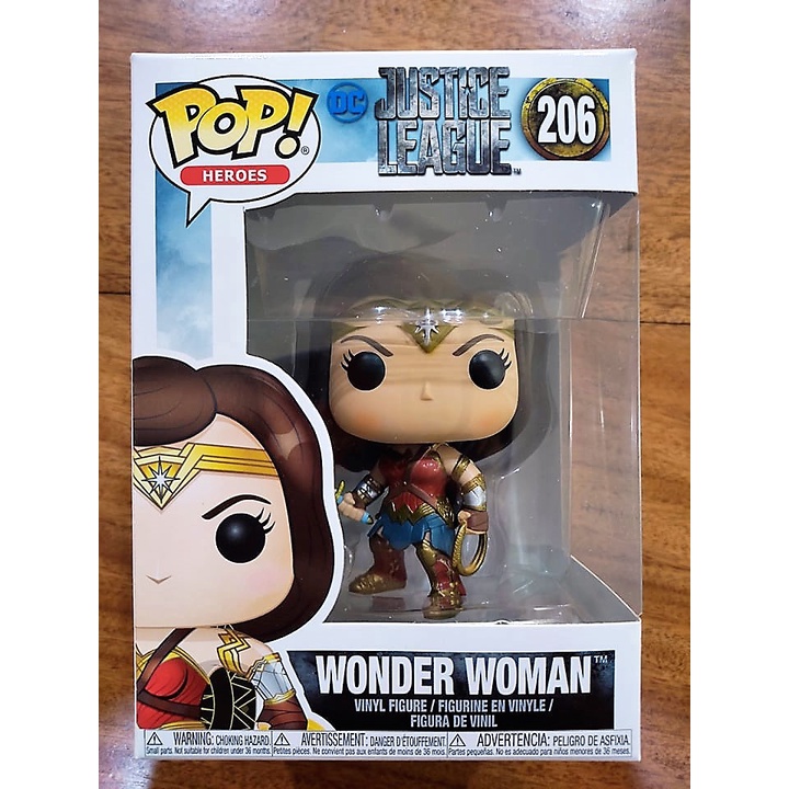 Funko Pop! Justice League: Wonder Woman | Shopee Philippines