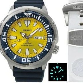 Seiko Mens Divers Automatic SRPD15K1 aka Seiko Yellow Butterlfly