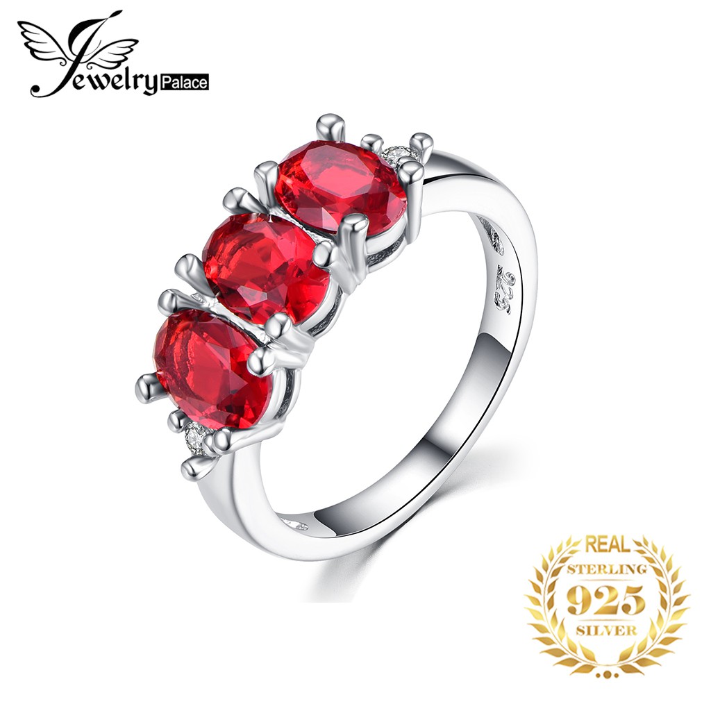 55Carat Natural Ruby Silver Adjustable Ring - Handmade Women's Ring In Sizes 4-13, Customizable