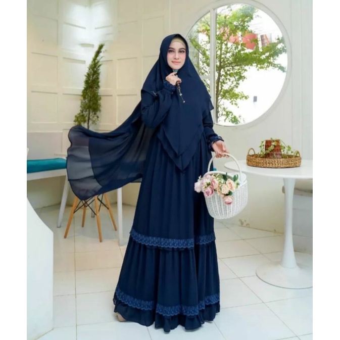 The Latest Free Hijab Syari Robe For Muslim Fashion | Shopee Philippines