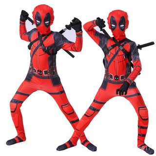 Deadpool Costume Adult Zentai Bodysuit Deadpool Jumpsuit Halloween Cosplay  Suit