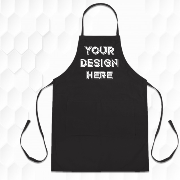 CUSTOM APRON DESIGN- Customizable Apron - Text or Logo/Image designs ...