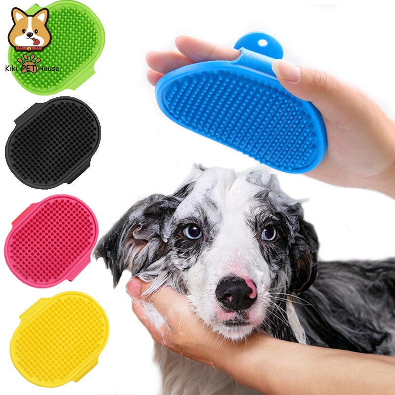 2-Pack Dog Bath Brush – Silicone Shampoo Brush & Massager For Dogs & Cats, Removes Loose Fur - View #12