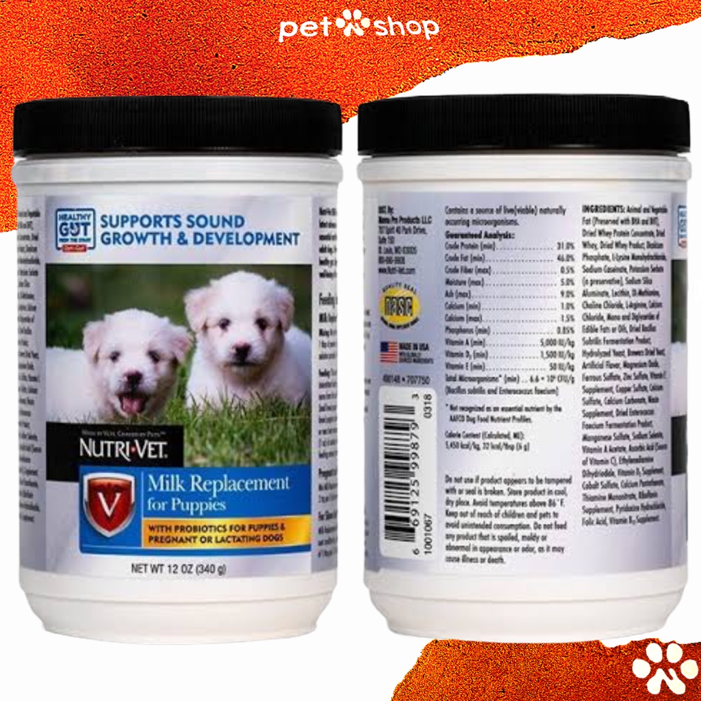 Nutri vet milk replacement for outlet puppies