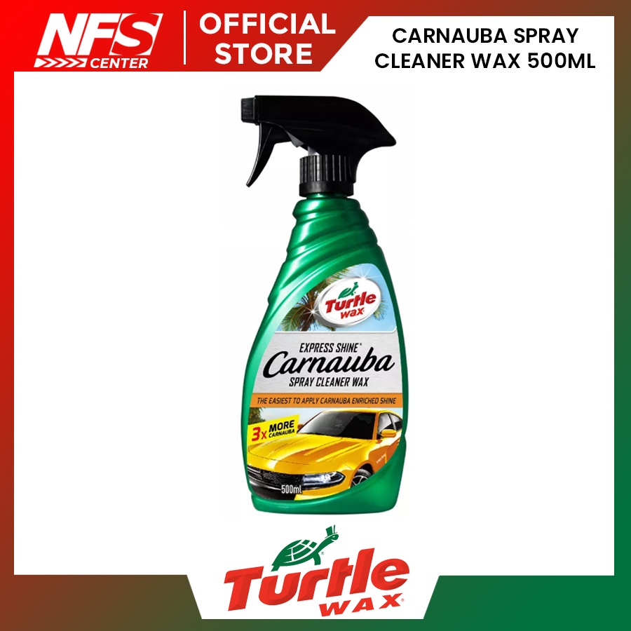 Turtle Wax Express Shine Carnauba Spray Cleaner Wax 500ml Shopee