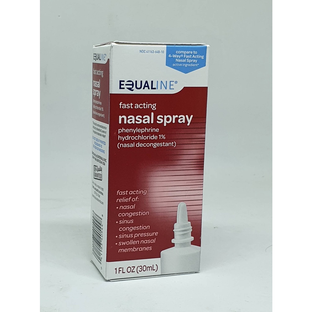 NASAL Spray Clogged Nose Nasal Decongestant Allergy Runny Nose Shopee