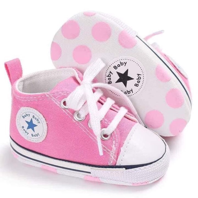 Converse baby walking discount shoes