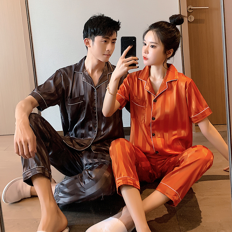 Anamai OlShoppe - ✨KOREAN SLEEPWEAR SILK TERNO POLO PAJAMA