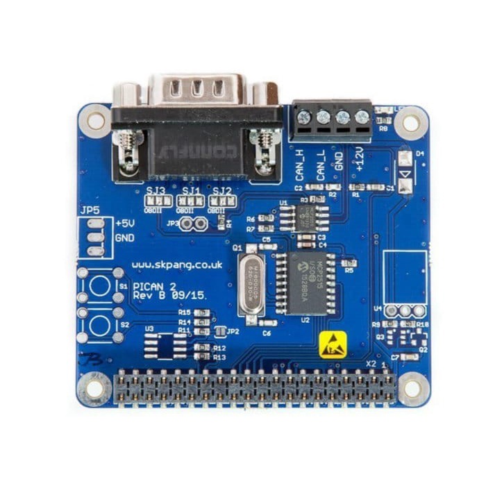 PiCAN2 CAN Bus PiCAN 2 Raspberry MCP2515 Module Raspberry Pi ...