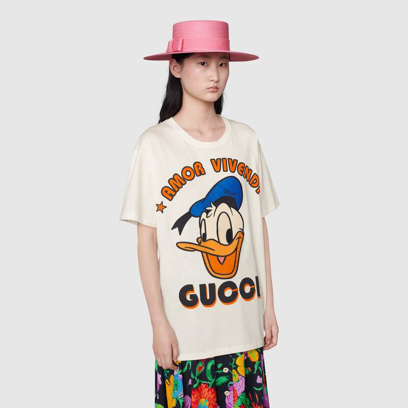 Disney X Gucci Donald Duck T Shirt, Men's Fashion, Tops & Sets, Tshirts &  Polo Shirts on Carousell