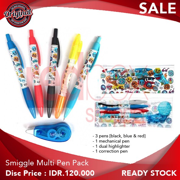 Smiggle Smiggle Multi Pen Pack | Shopee Philippines