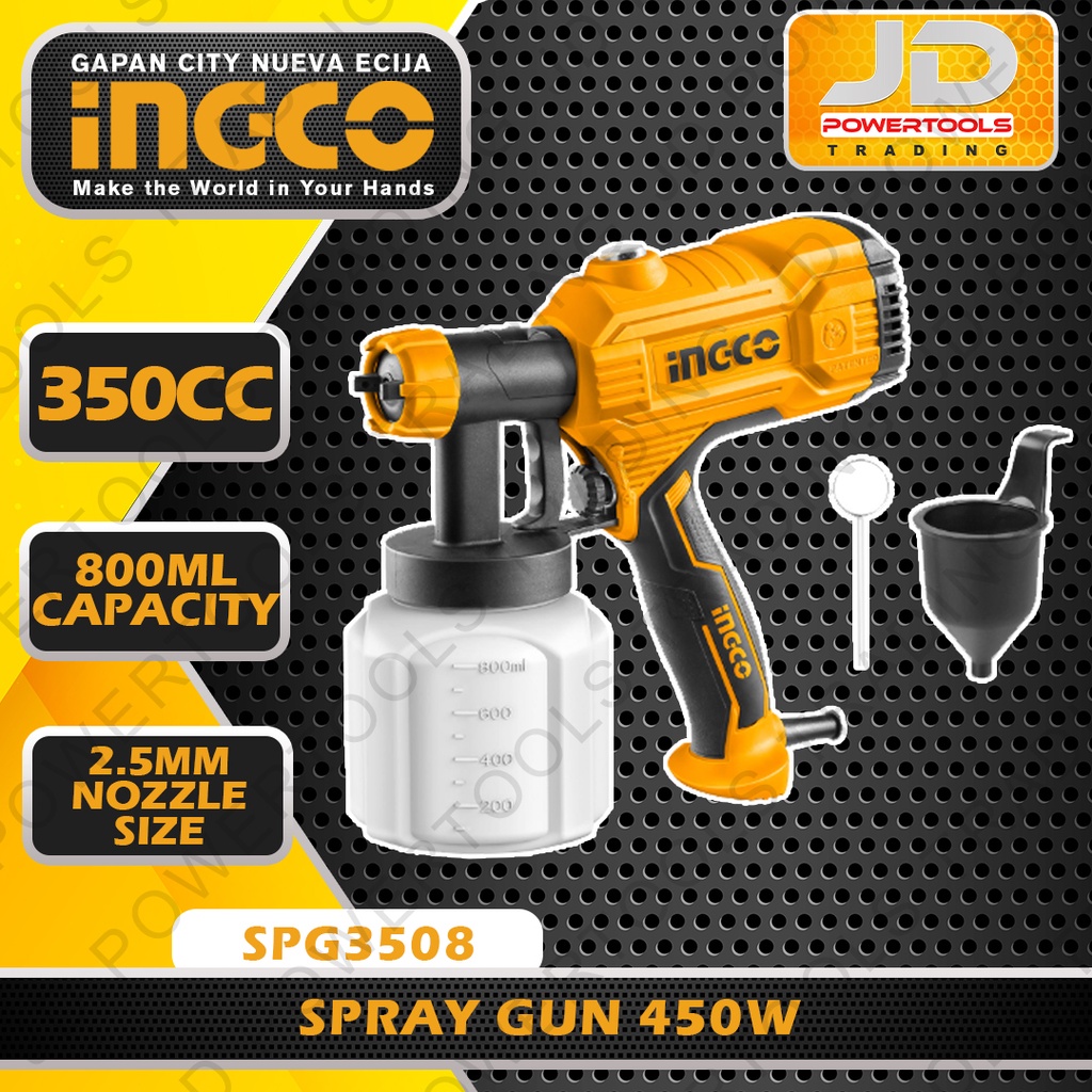 Ingco SPG3508 INGCO SPRAY GUN 450W Shopee Philippines