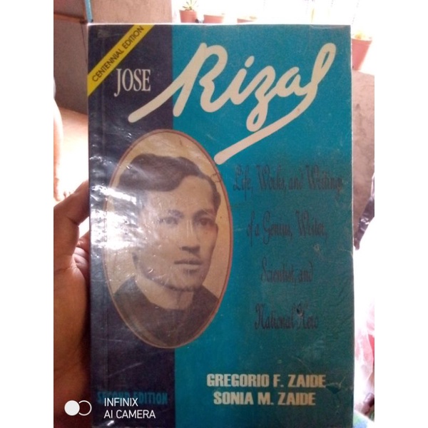 JOSE RIZAL KIFE WORKS AND WRITING BY ZAIDE | Shopee Philippines