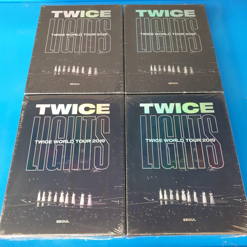 TWICE WORLD TOUR 2019 'TWICELIGHTS' IN SEOUL DVD WITH POSTER