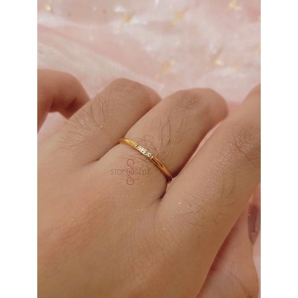 Minimalist couple clearance rings