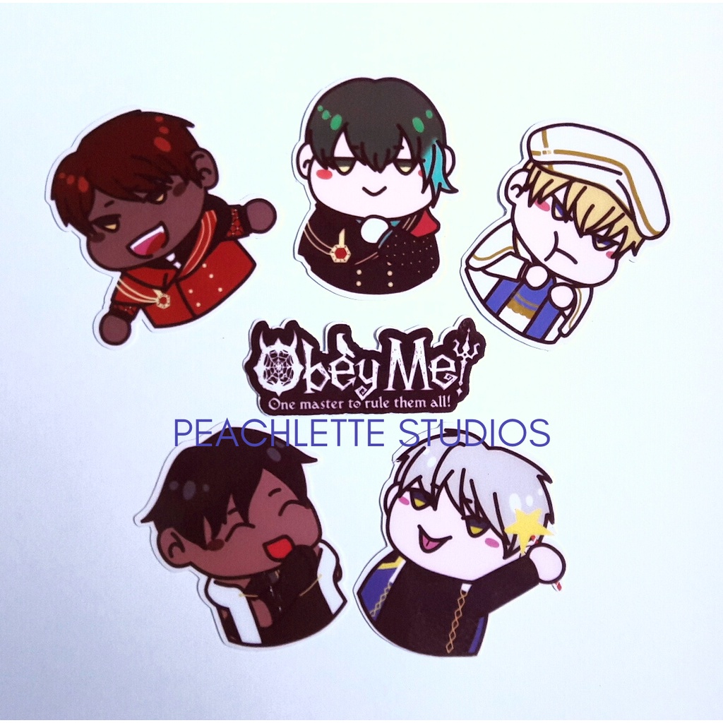 Obey Me Chibi Part 2 Vinyl Stickers | Anime Fanart | Scratchproof  Waterproof w/ Photo-top | Shopee Philippines