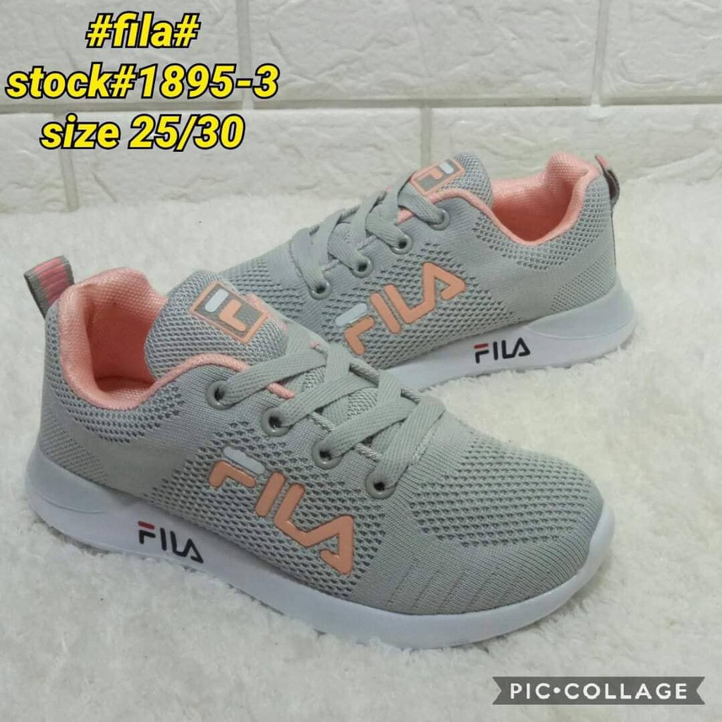 Fila kids store shoes size