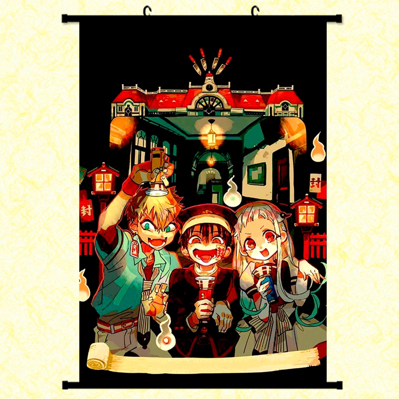 ToiletBound Hanakokun Hanako Nene Anime Home Decor Fabric Poster Wall