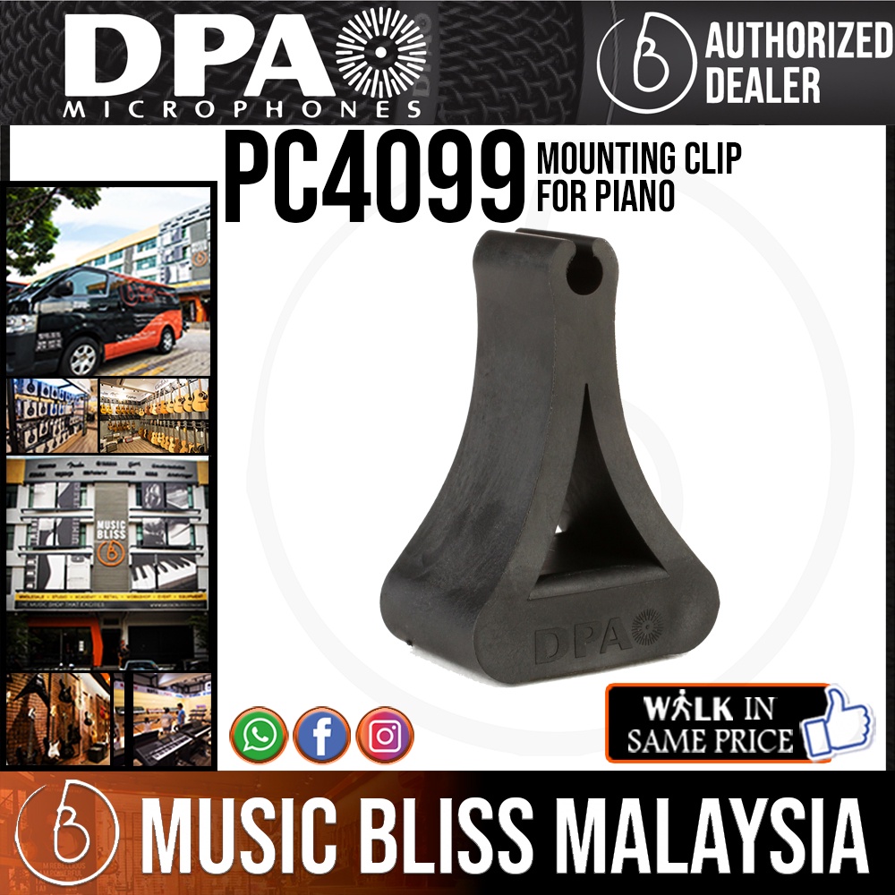 DPA Microphones 4099 CORE Microphone Mounting Clip for Accordion