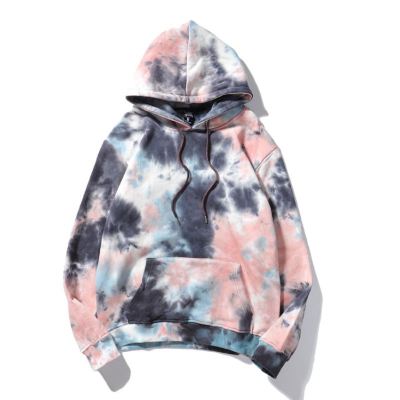 Hoodie tie hot sale dye shopee