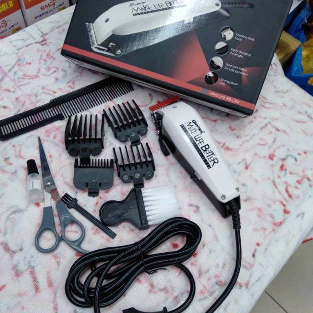 progemei Gm-1022 professional hair clepper and hair cutter | Shopee ...