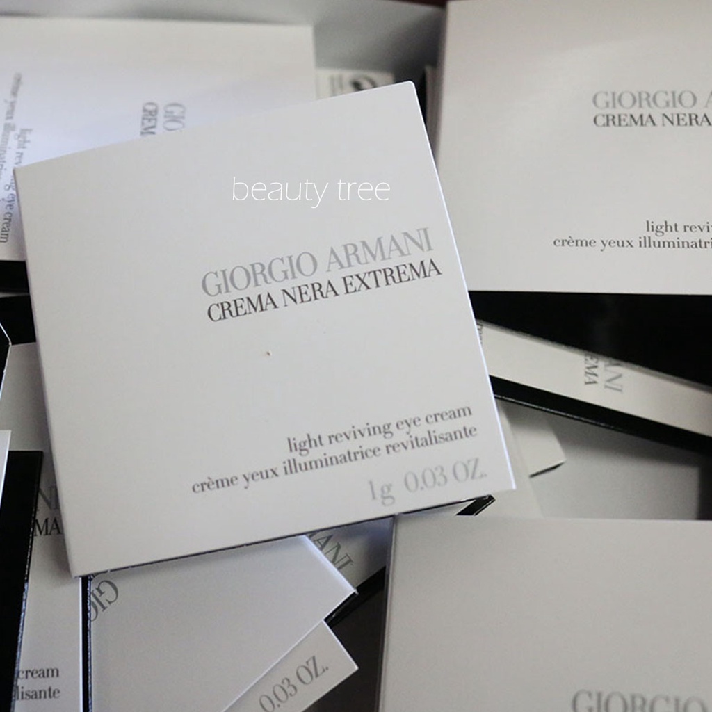 Armani CREMA NERA LIGHTREVIVING EYE CREAM 1g Shopee Philippines