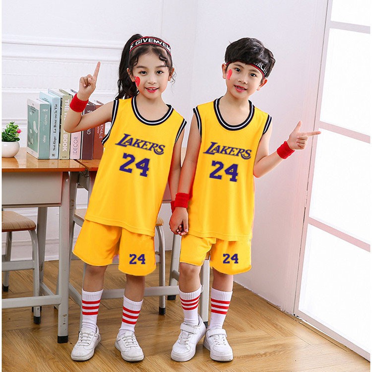 Kids best sale basketball uniform