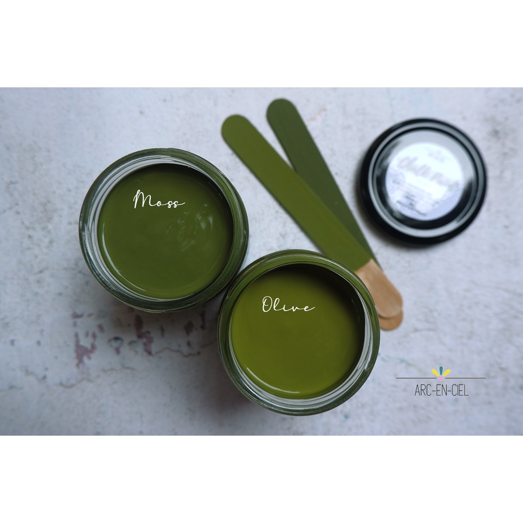 Green colors Arcenciel Chalk Paint Shopee Philippines