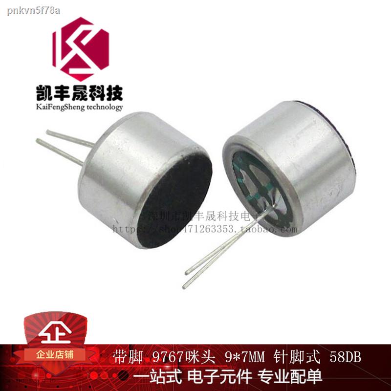 Electret 9767 with pin pin microphone head microphone microphone