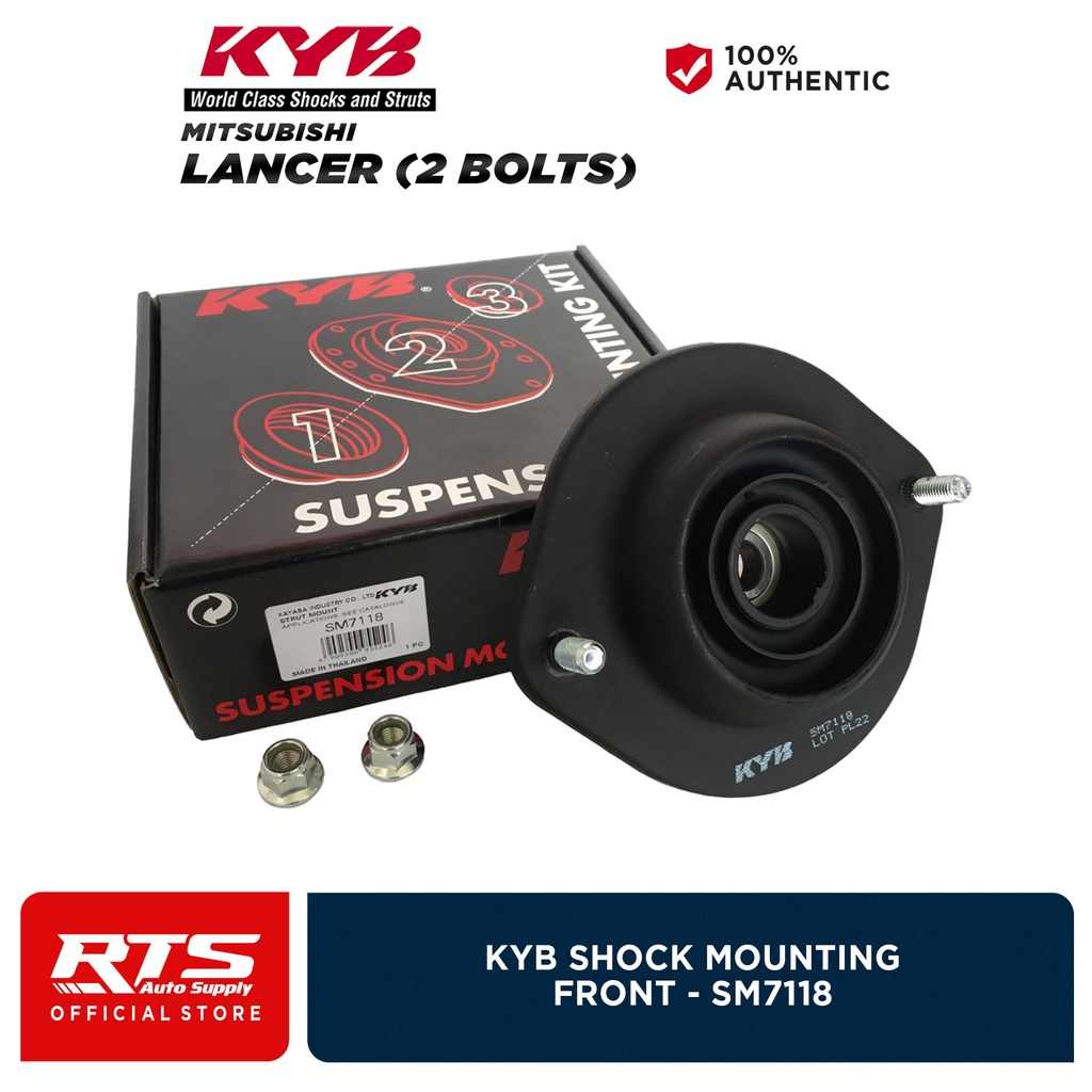 KYB Front Shock Mounting Mitsubishi Lancer 1993 - 1994 2 Bolts w/out ...