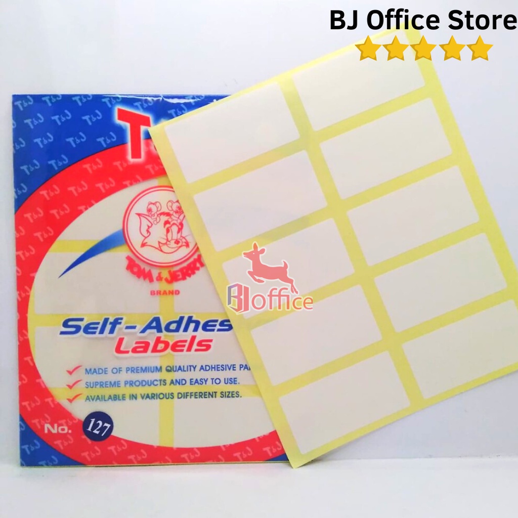 Tom & Jerry Label Sticker No.127 35x70mm | Shopee Philippines