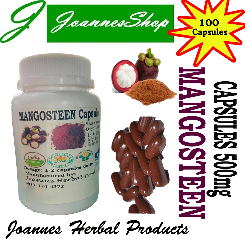 MANGOSTEEN CAPSULES PERICARP (MANGOSTEEN CAPSULE) Shopee Philippines