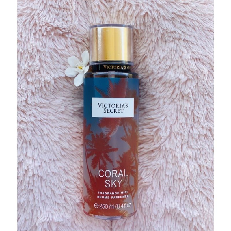 Victoria secret coral sky body spray hot sale